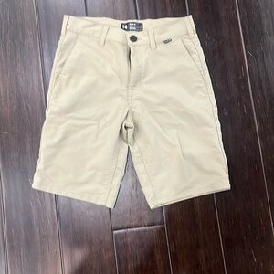 Hurley boys khaki shorts